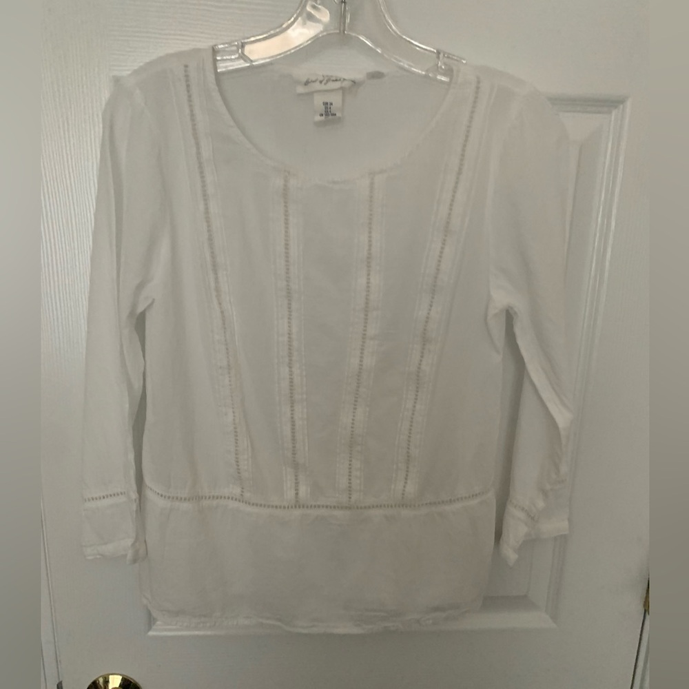 White blouse by HMM